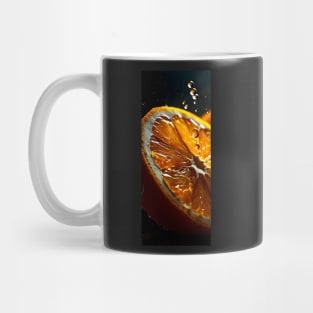 Orange: macro shot of handpicked nectar Mug